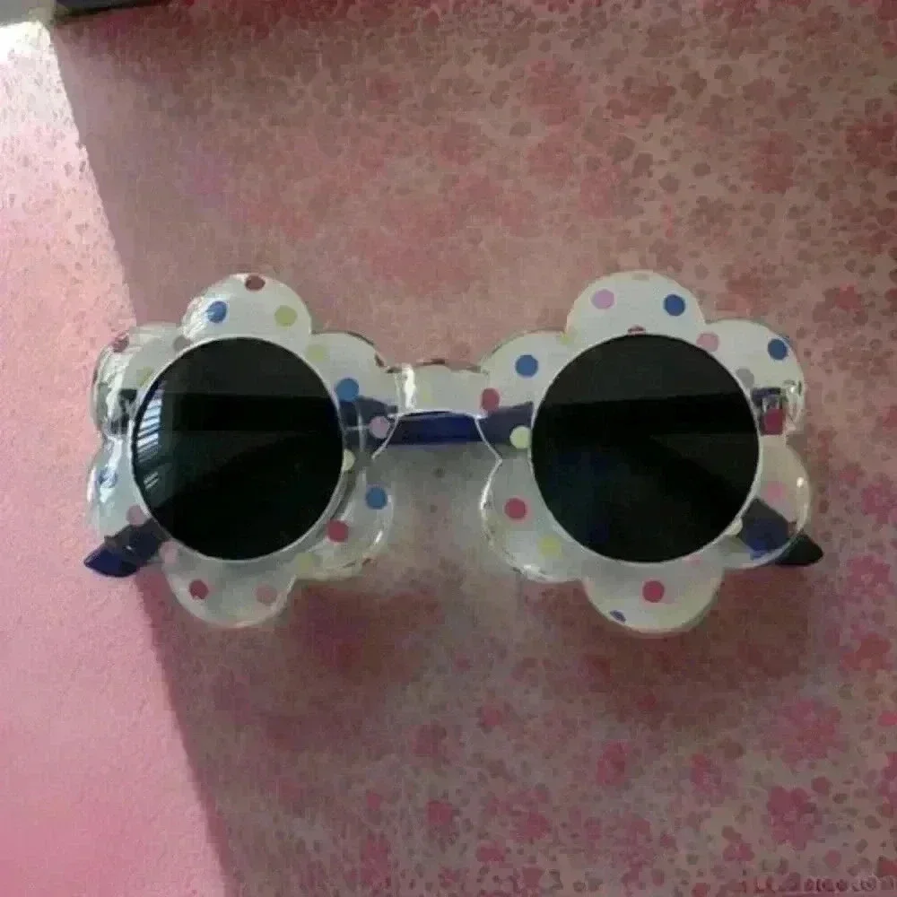 Flower Polka Dot Sunglasses